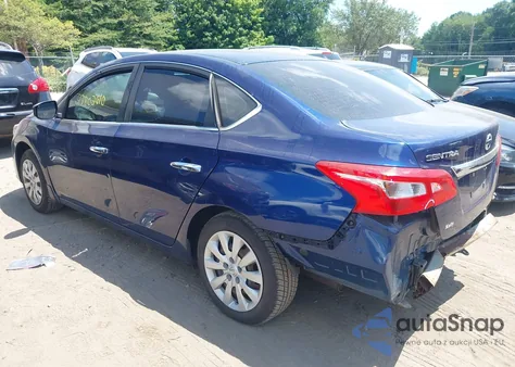 2017 Nissan Sentra S z USA, uszkodzony, nr VIN 3N1AB7AP4HY245102
